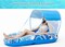 Pool Floats with Canopy - Inflatable Pool Float Adult Lounger Floaties Raft Floating Chair for Swimming Pool Lake Water Lounge Float with Cup Holders Beach Pool Party Toys for Adults